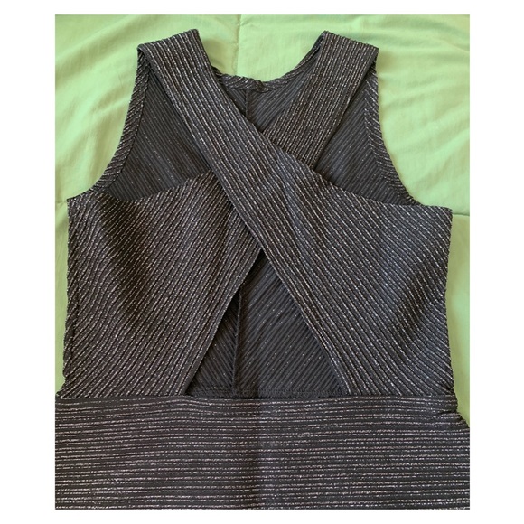 COPY - BLACK MINI DRESS SIZE M NO TAGS NEVER USED TRIED ONCE HOLIDAYS DRESS MAN… - Picture 5 of 7